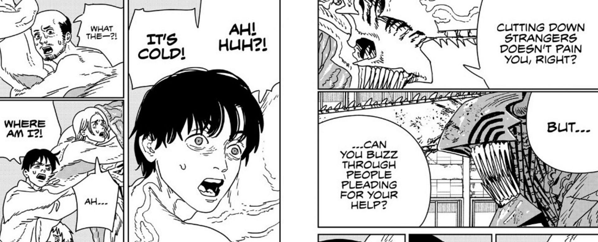 Fakesaw Man in Chainsaw Man chapter 202 (Image via Viz Media)